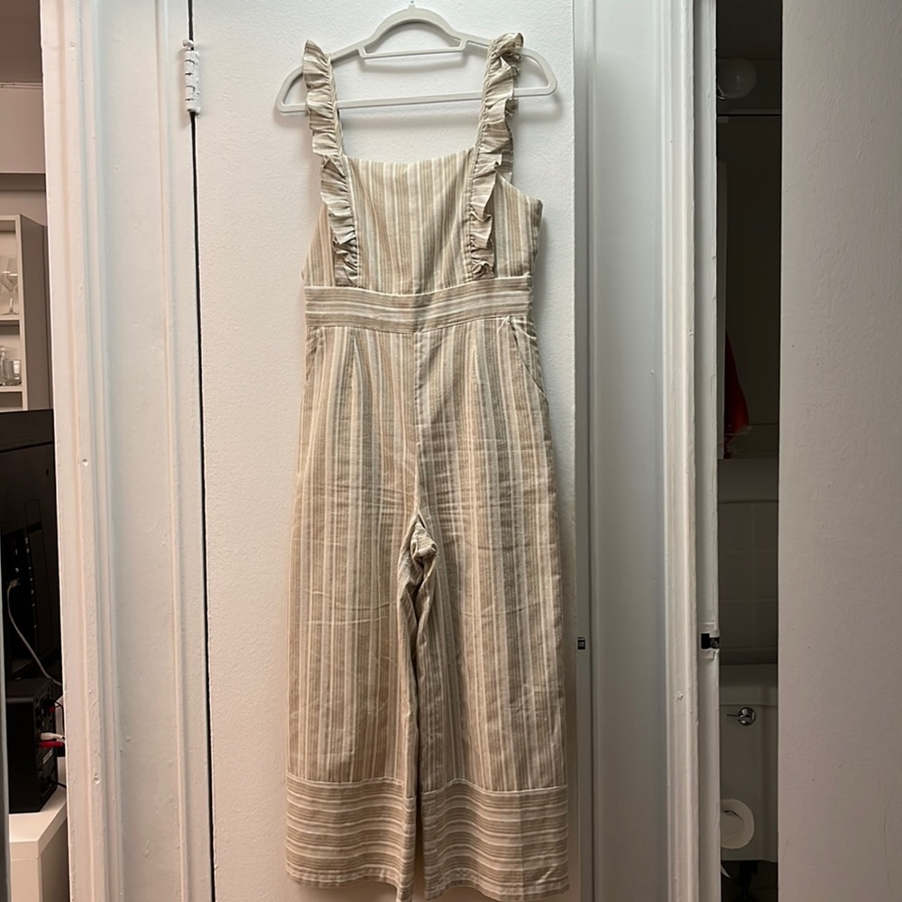 Striped Linen Jumpsuit!!